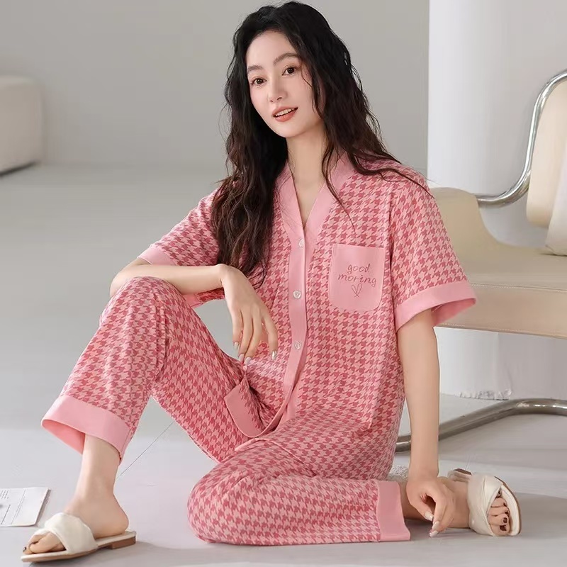 SET PIAMa WANITA ANTI GERAH  Motif Eksklusif / pakaian rumah elegan/daster/baju tidur wanita/baju ti