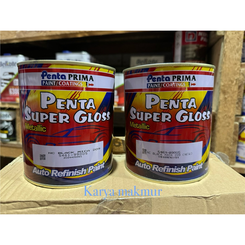 CAT MOBIL PENTA GLOSS BLACK MICA 209 & BLACK MICA 209 (NEW)