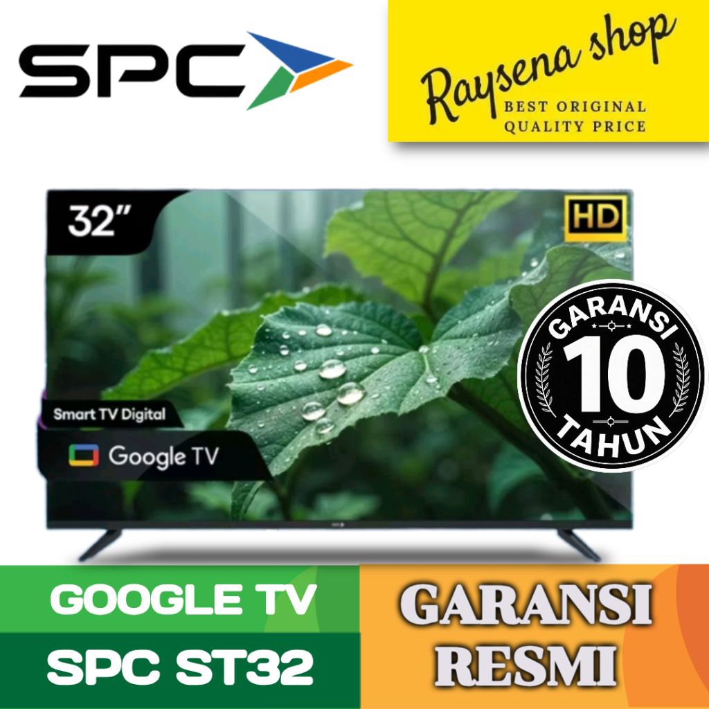 TV 32 INCH GOOGLE TV SPC 32 INCH GOOGLE TV ST32 NEW SERIES 2025 GARANSI RESMI 10 TAHUN