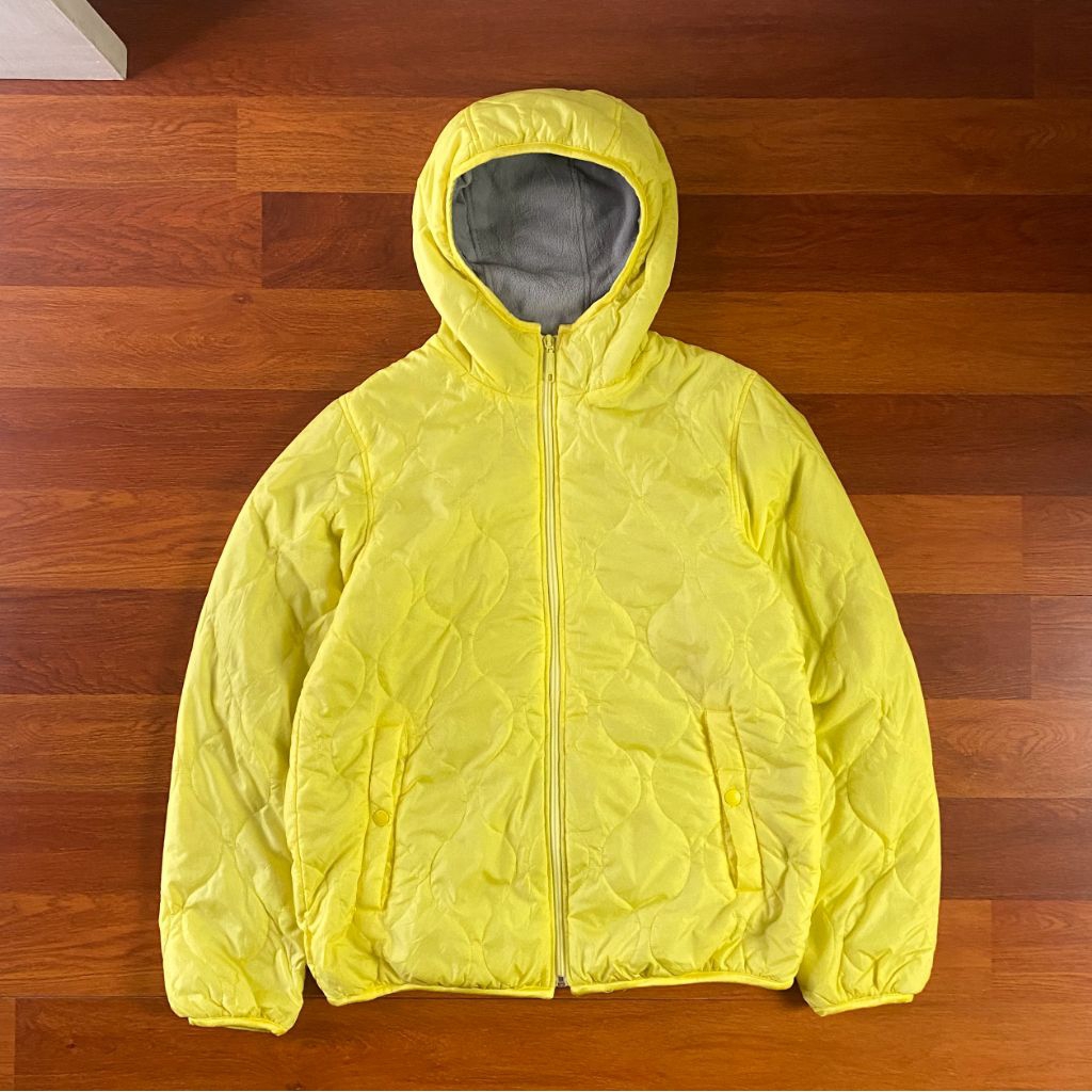 Uniqlo quilted jacket ( M ) pria