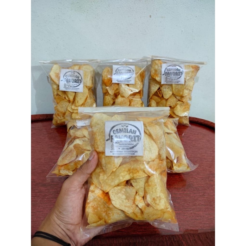 

Keripik Talas Rasa Original Gurih Renyah Asin Kriuk Mantap