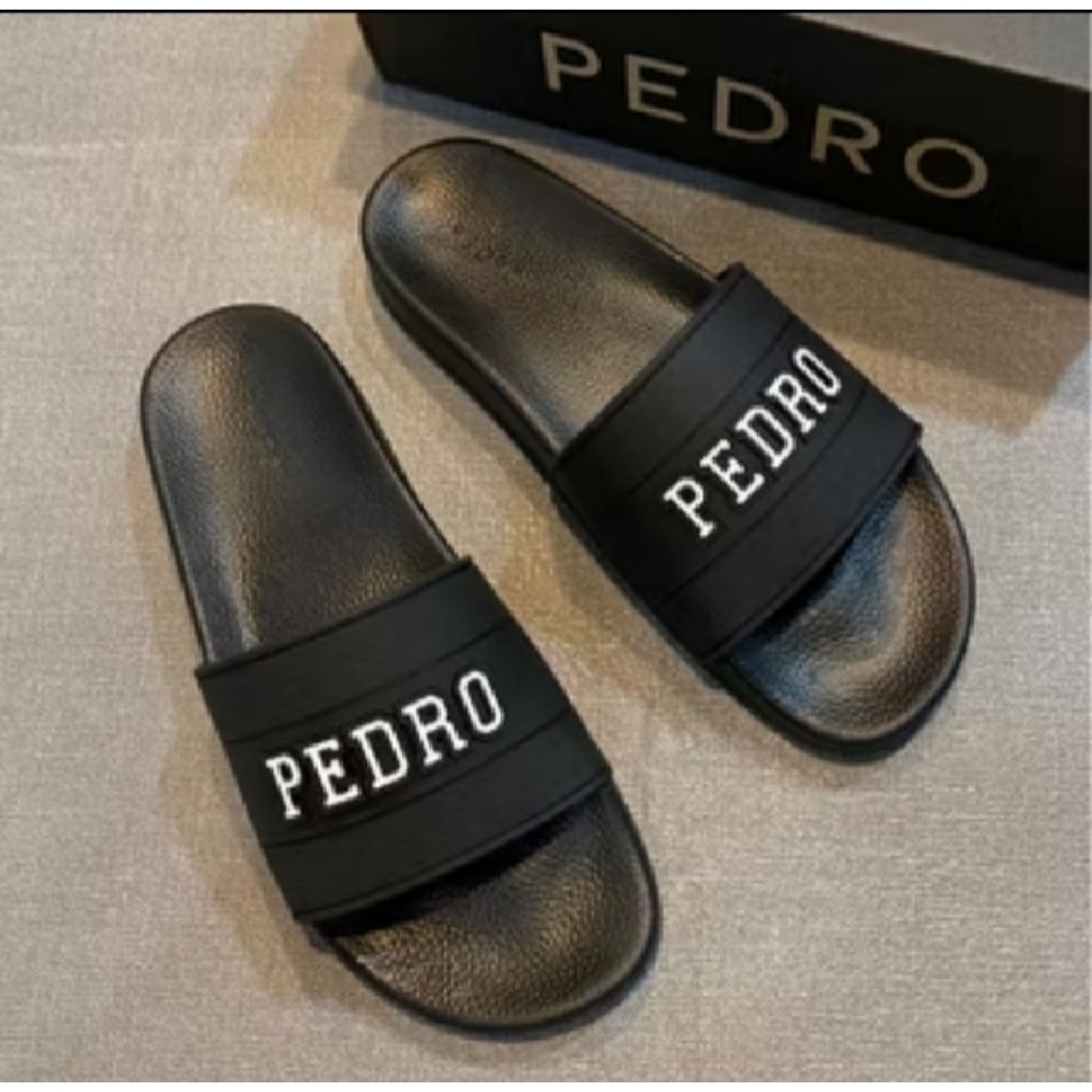 Pedro sendal slip on pria terbaru sandal slop original free box