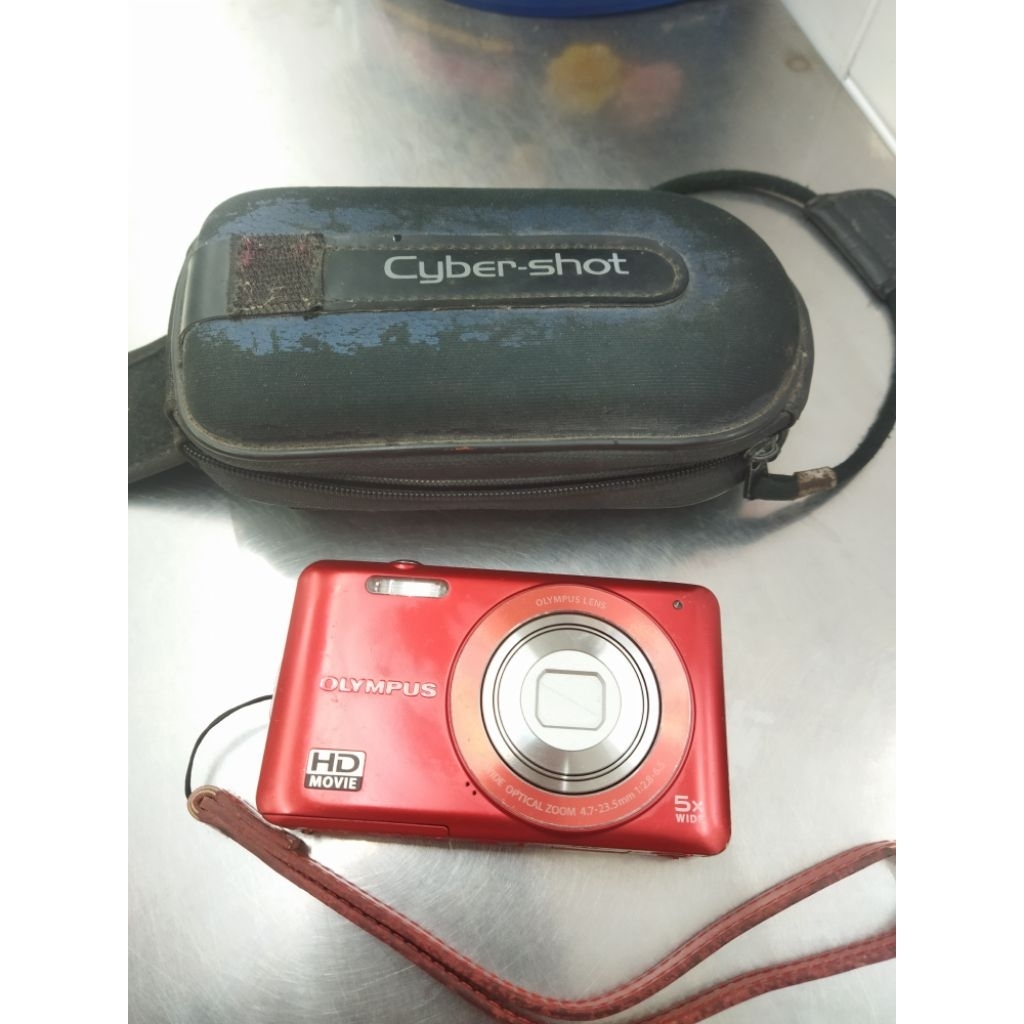 camera digital camdig olympus merah vg 120