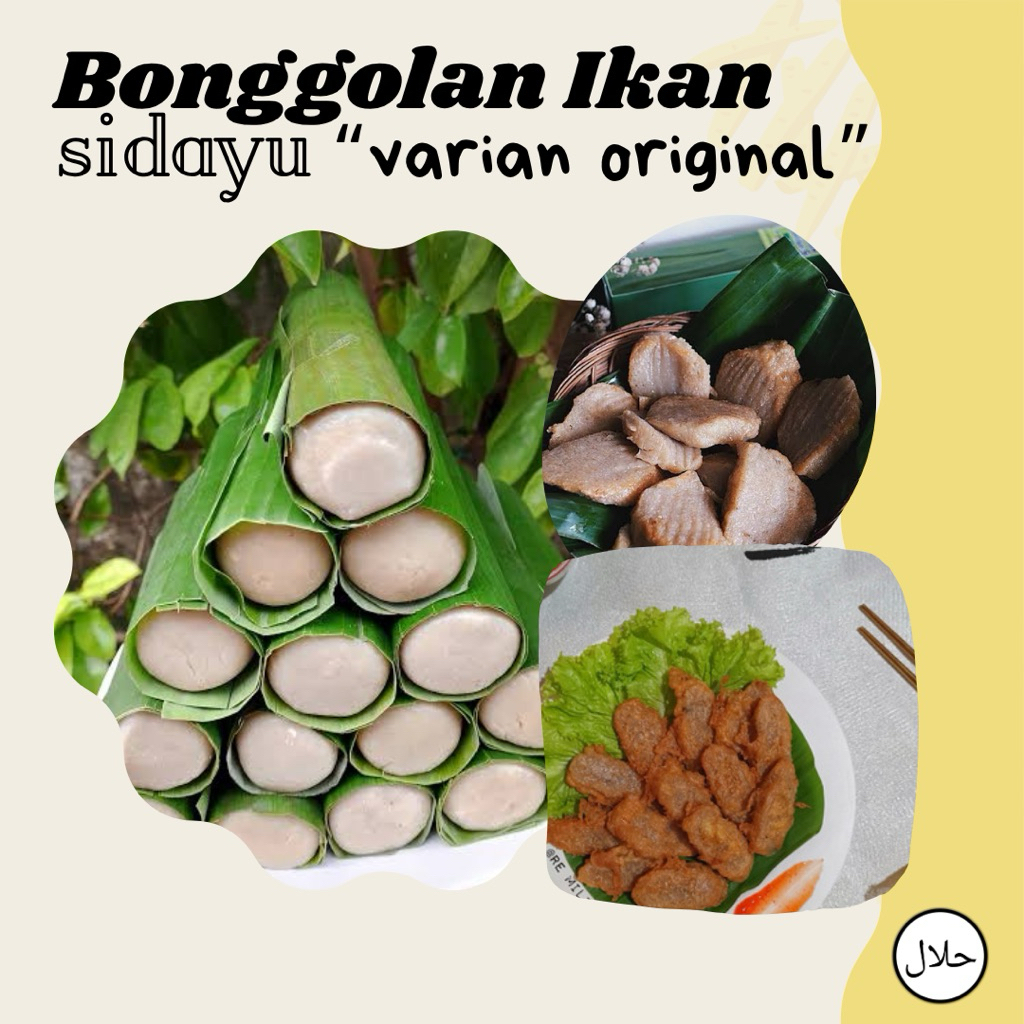 

Bonggolan / cireng khas Sidayu Gresik asli varian original