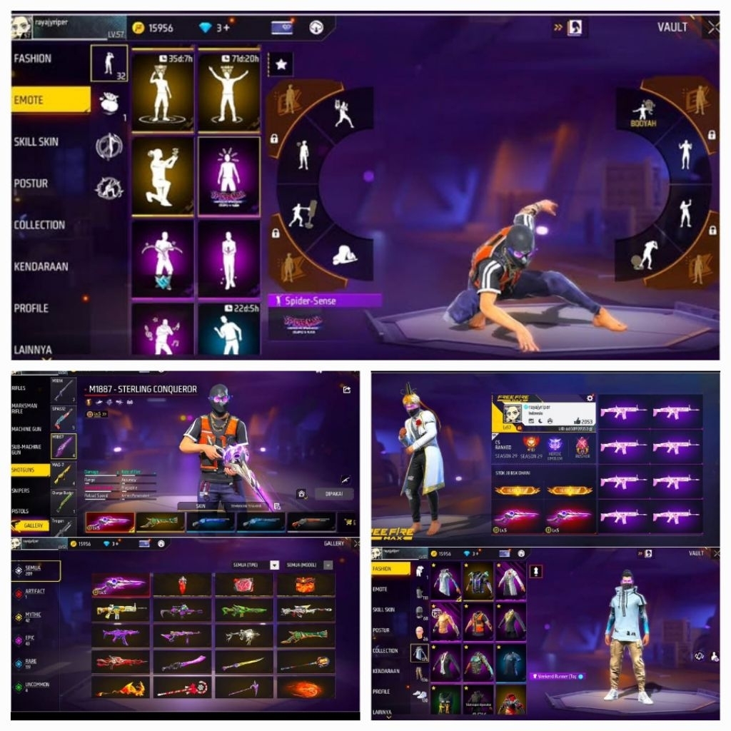 JUAL AKUN FF / GAME PC