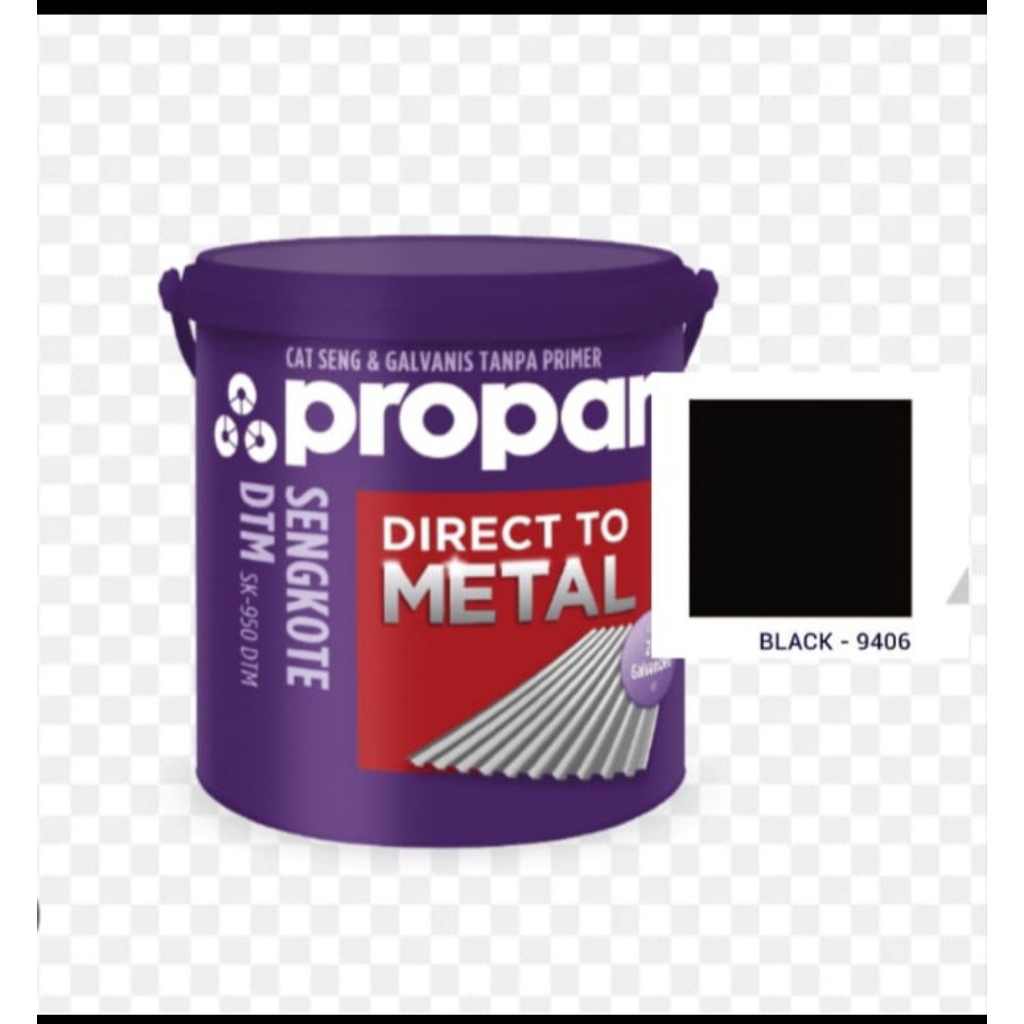 Cat Anti Karat Sengkote 20 kg warna Black