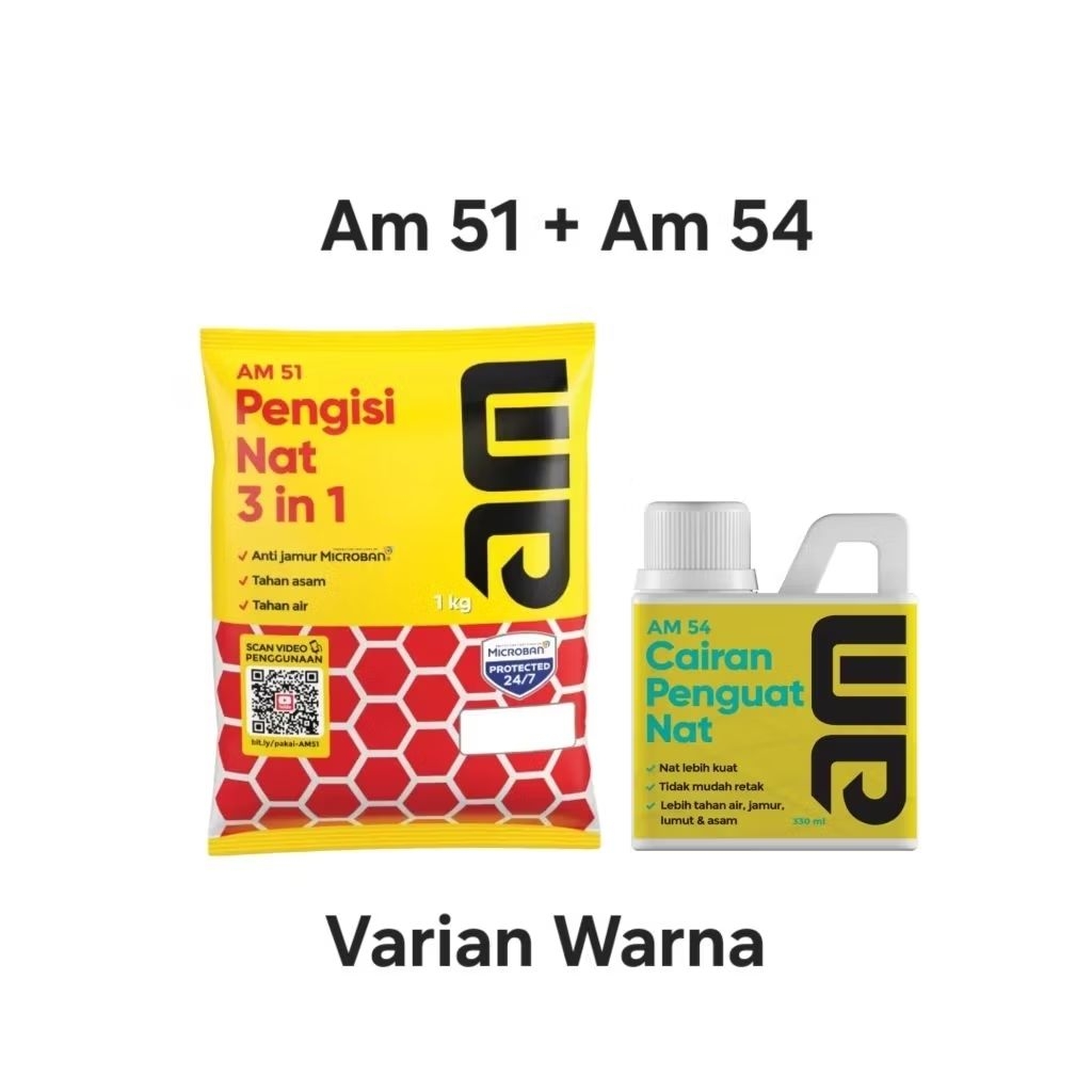 Am 51 Pengisi Nat + Am 54 Cairan Penguat Nat