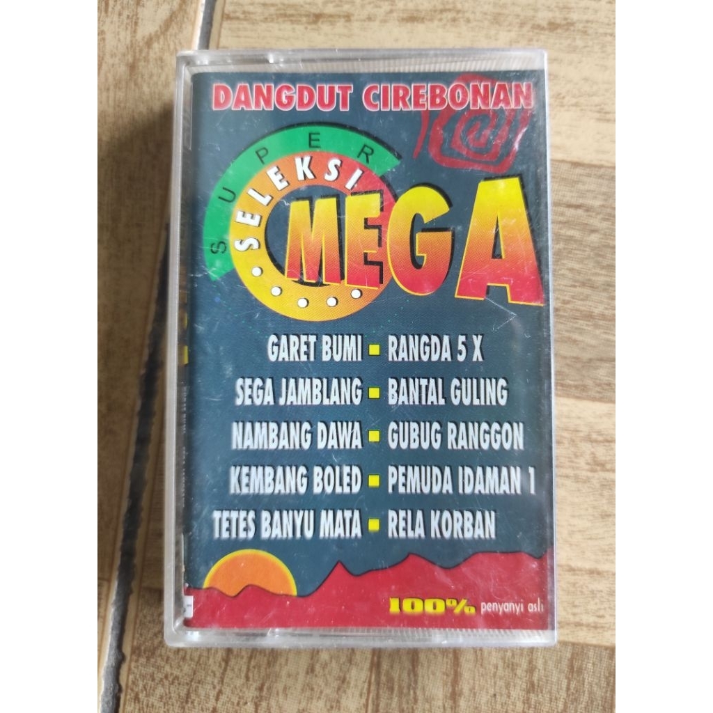 kaset pita dangdut cirebonan super seleksi