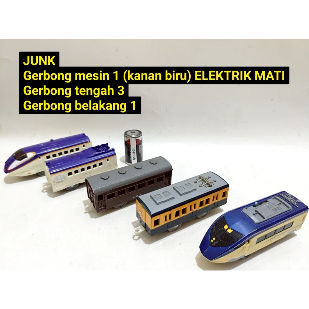 Set junk mati off tomica tomy plarail skyliner AE S-54 2600 trackmaster brake van sodor mail locomot