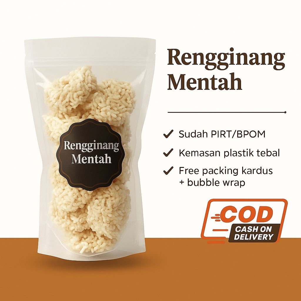 

Rengginang mentah 250G | 500G Free Pcking