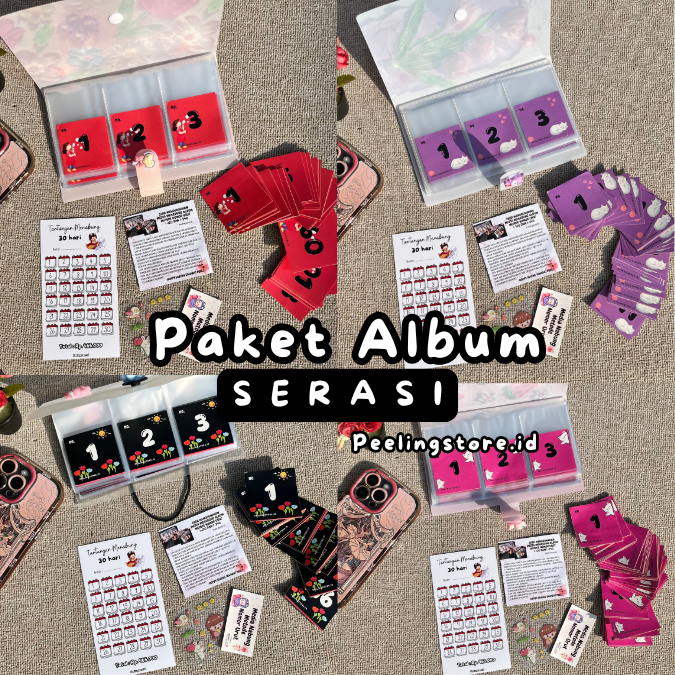 

(PAKET SERASI) PAKET ALBUM MENABUNG METODE NOMOR URUT 1-120 / PAKET ALBUM MENABUNG METODE NOMOR URUT 1-240 /PAKET MENABUNG / TANTANGAN MENABUNG / ALBUM NABUNG