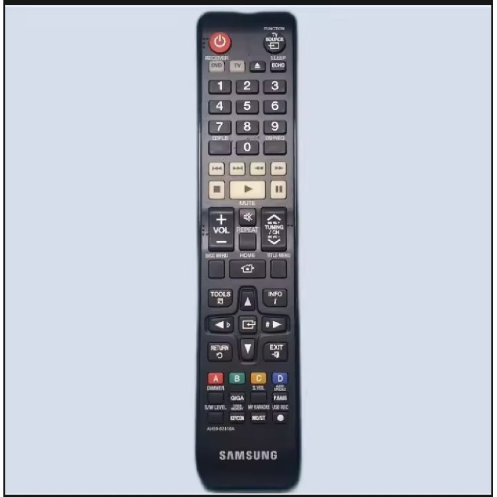 Remote Control DVD HOME THEATER SAMSUNG AH59-02418A Original