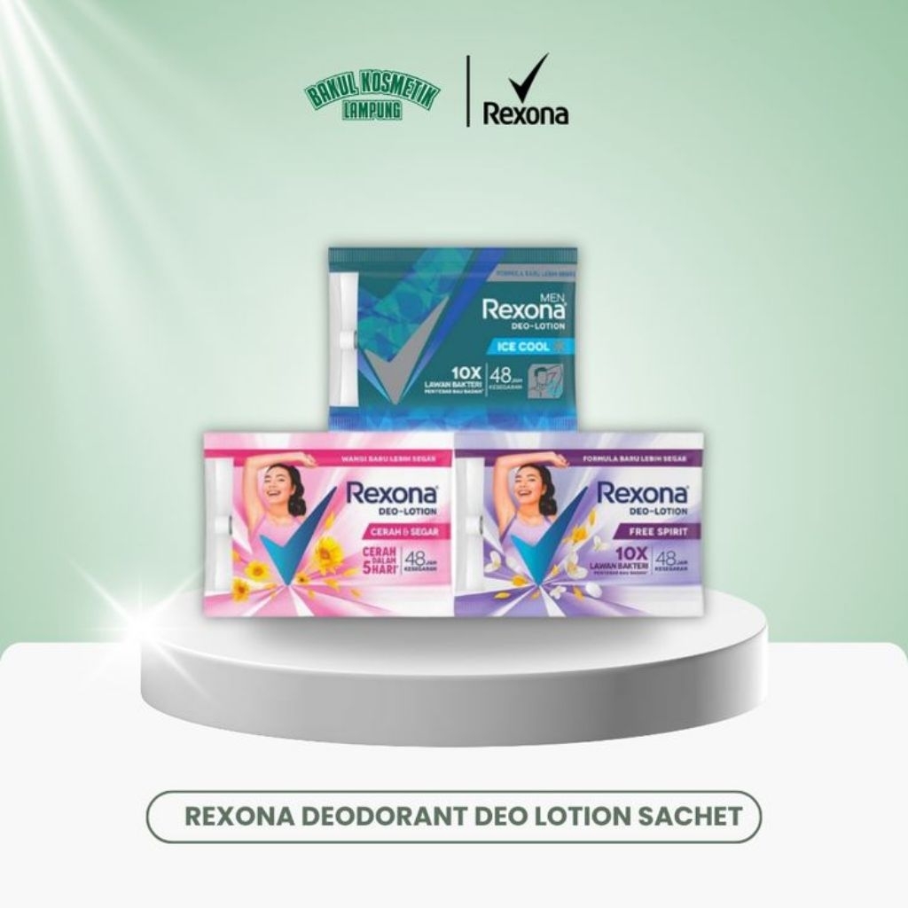 Rexona deodorant sachet