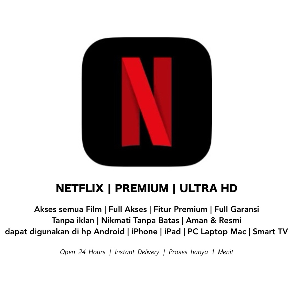 [ CUSTOMER TINGGAL LOGIN ] NEFLXXXXXXXXXXXXX PREMIUM