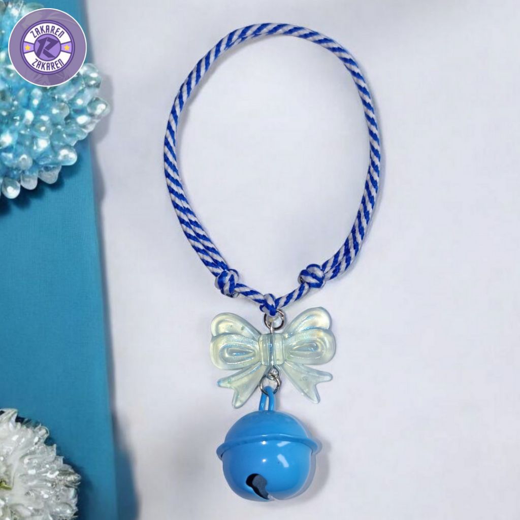 kalung kucing lonceng nyaring aksesoris hewan lucu kekinian harga grosir