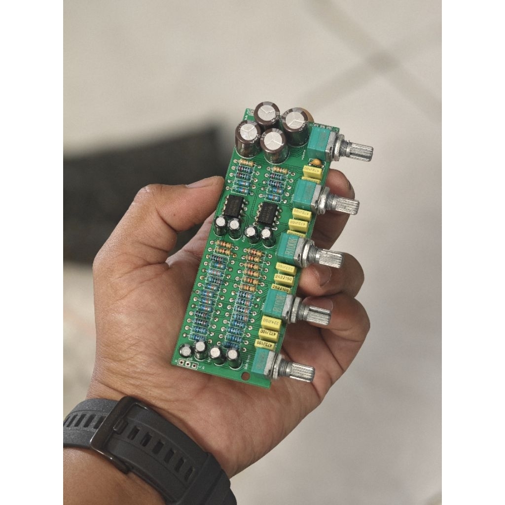 Modul 2.1 ne5532 Stereo Tone Control Plus Middle Dan Subwoofer