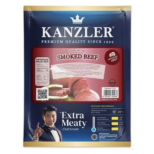 

Kanzler Smoked Beef 250GR - GOSEND GRAB Only!!!