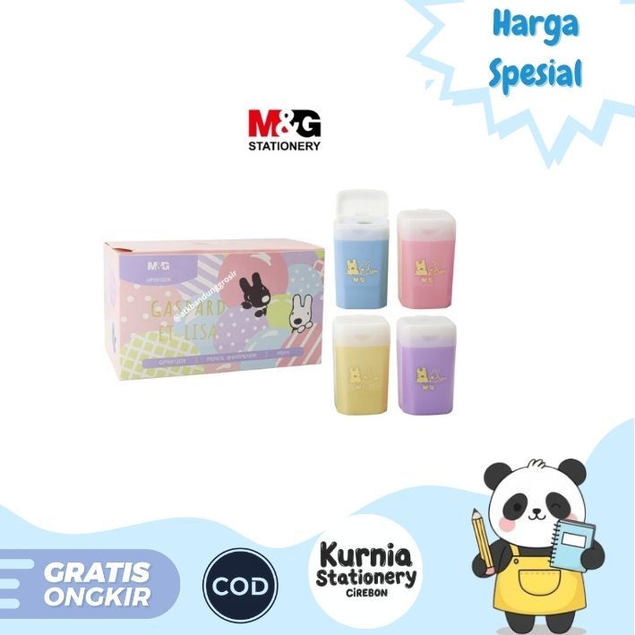 

M&G Sharpener Gaspard Et Lisa / Rautan Pensil 1 lubang QPS-912D9
