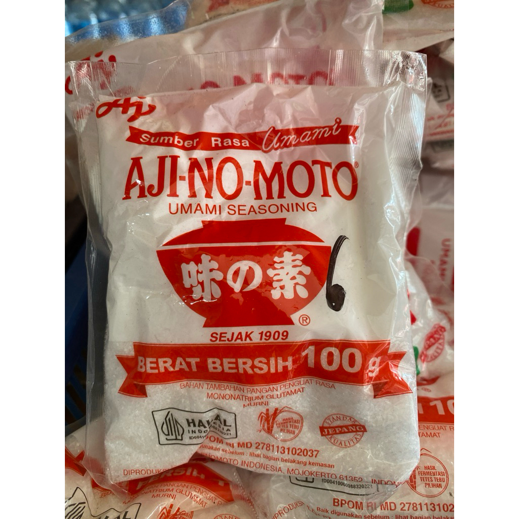 

Micin Ajinomot 100gr MSG penyedap rasa Harga 1 bungkus