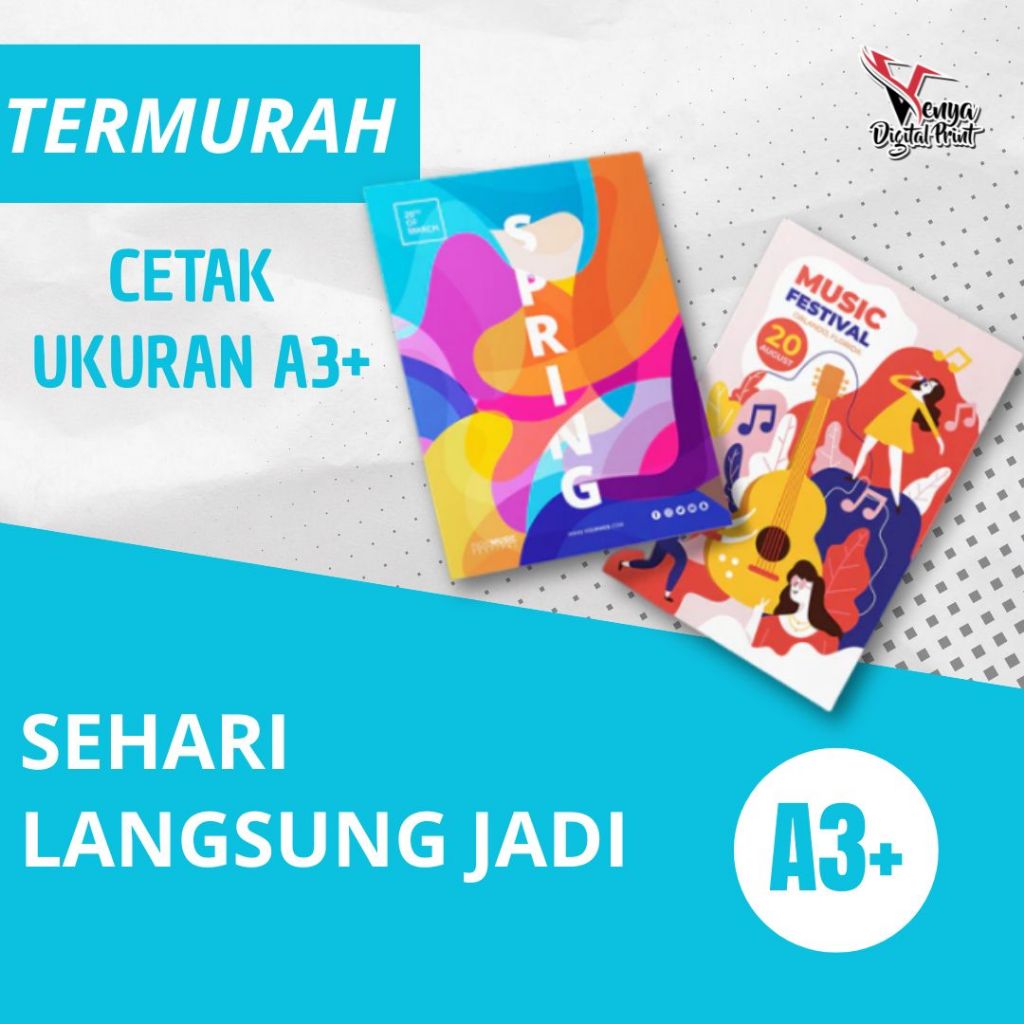 

CETAK A3+ MURAH / PRINT A3+ 1 SISI DAN 2 SISI / KERTAS HVS A3 / KERTAS ART PAPER / KERTAS ART CARTON