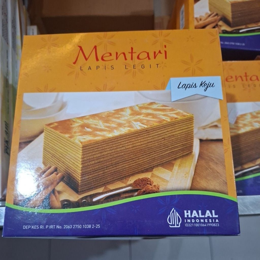 

Mentari Lapis legit LAPIS KEJU / LAPIS SUSU 900gr / 680gr