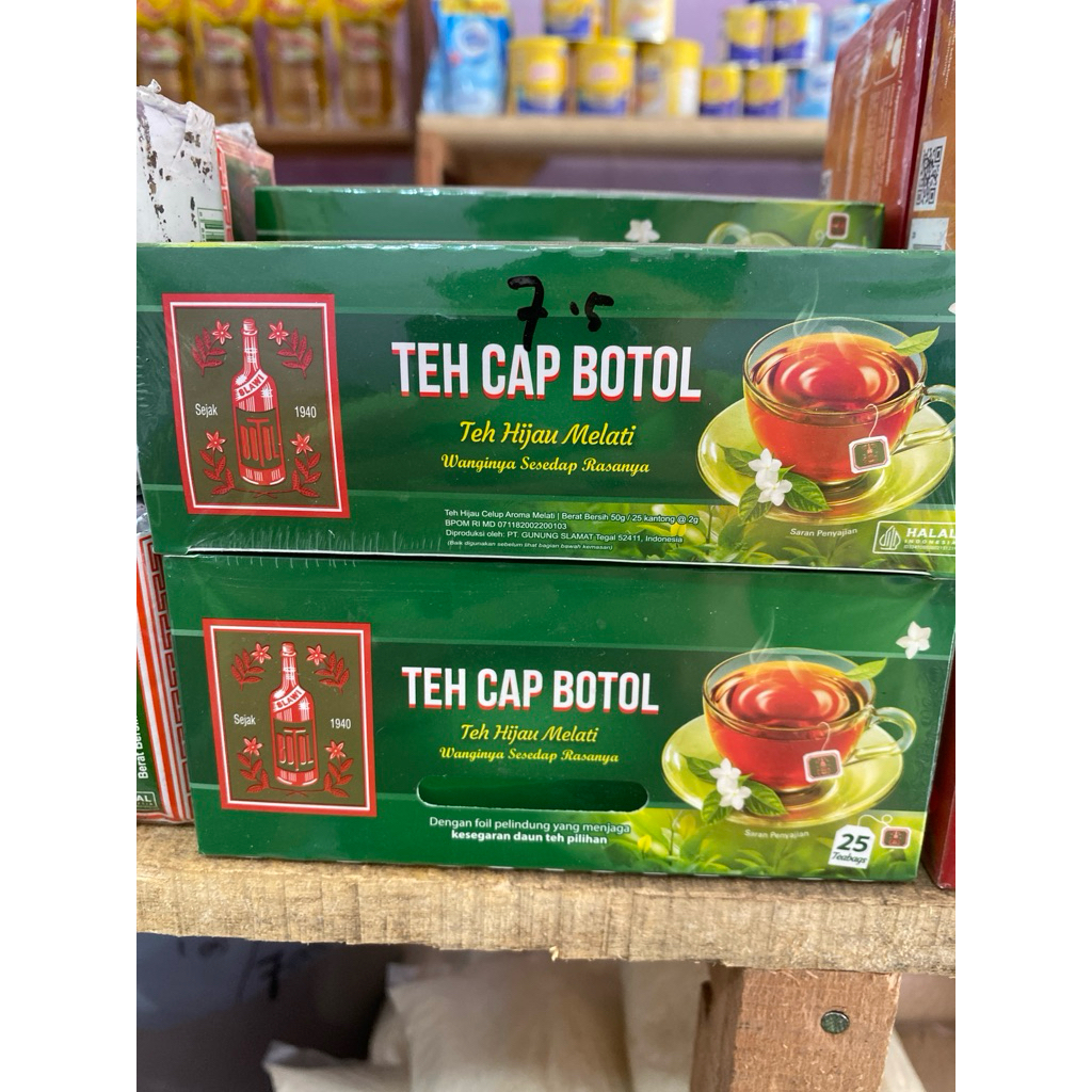 

Teh Cap Botol isi 25 Teabags