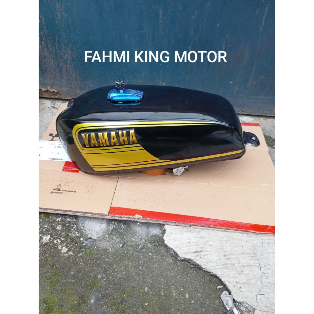 TANGKI TENGKI RXK 135 RXK 125 GRES BARU REPRO BAHAN GALVANIS TEBAL SIAP PAKAI