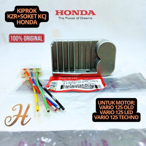 KIPROK KZR+SOKET KCJ HONDA GARANSI VARIO 125 OLD VARIO 125 LED VARIO 125 TECHNO ORIGINAL HONDA