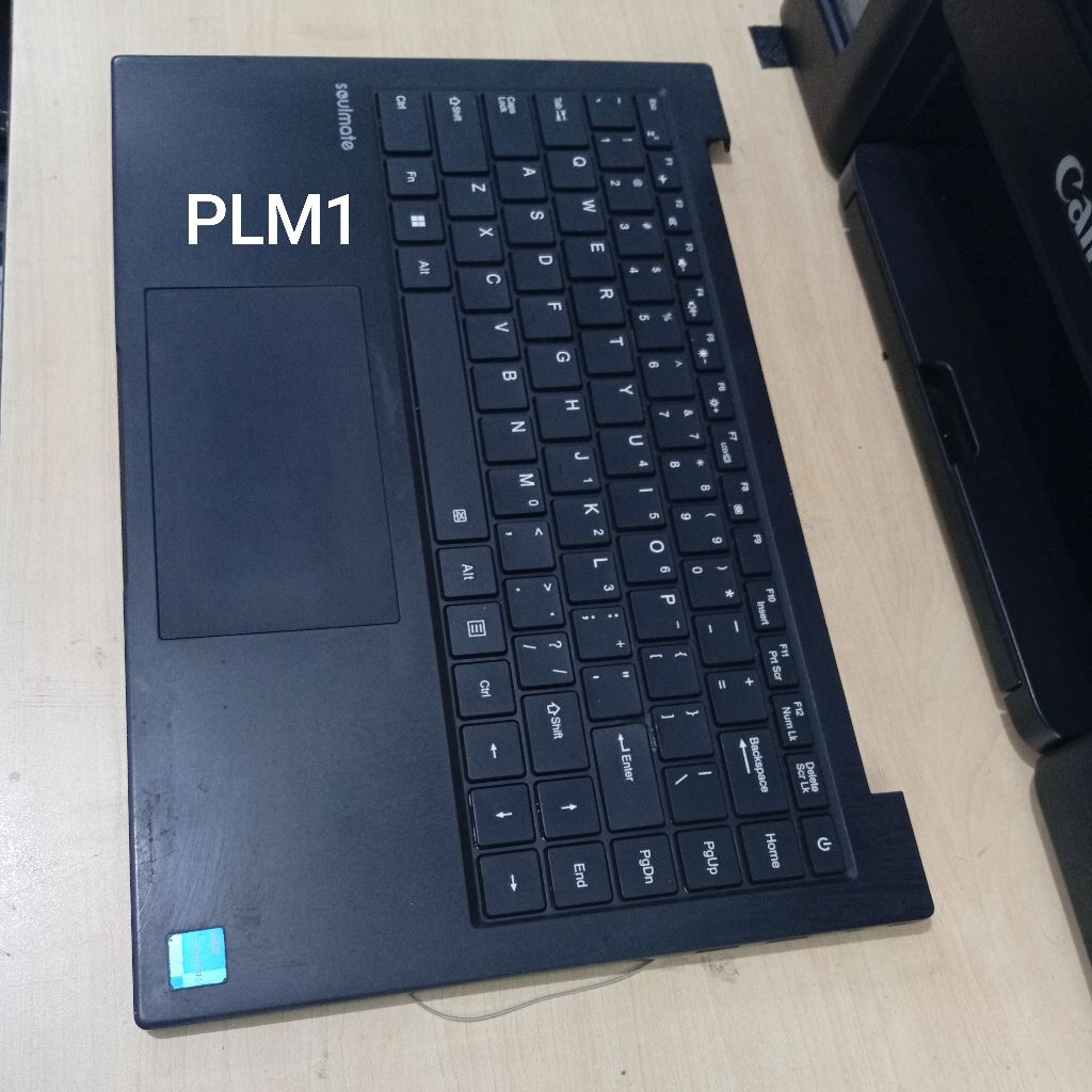 [HITAM] Palmrest keyboard Advan Soulmate 1405 Normal Tested Seken Original