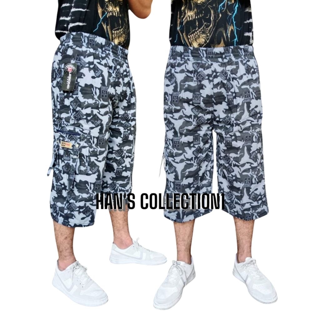 CELANA 7/8 PRIA/WANITA LORENG KANTONG RING KARGO