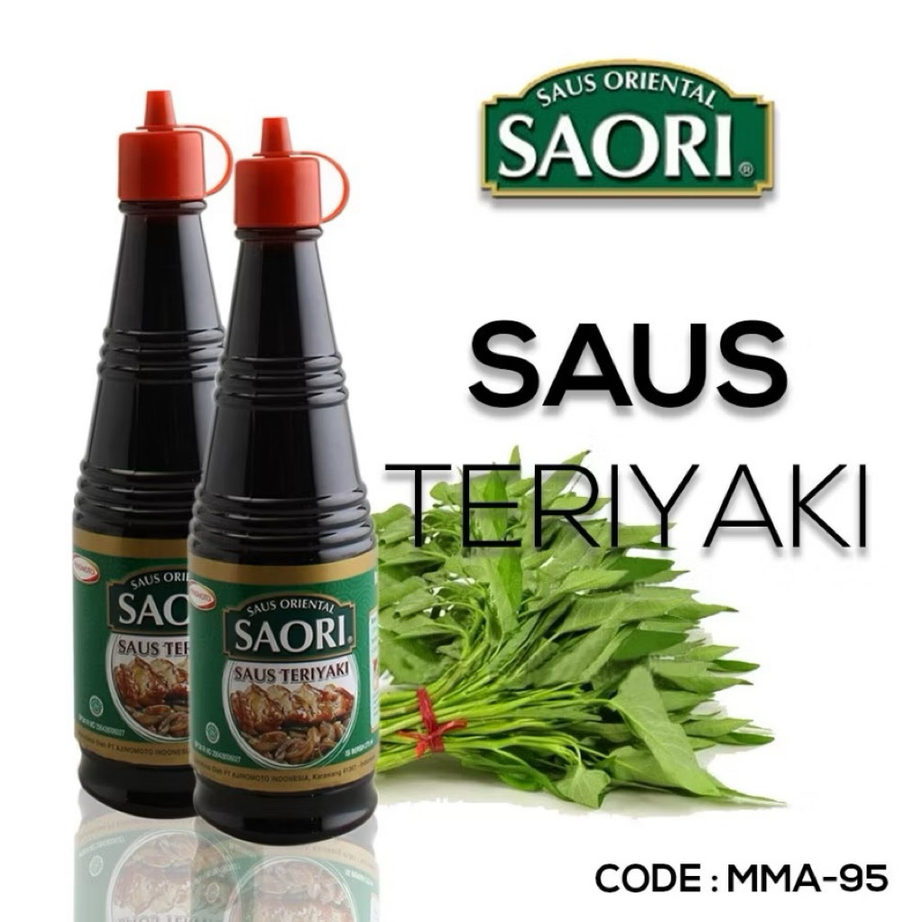 

Saus Teriyaki Saori 275 ML & 1 Liter / Teriyaki Sauce