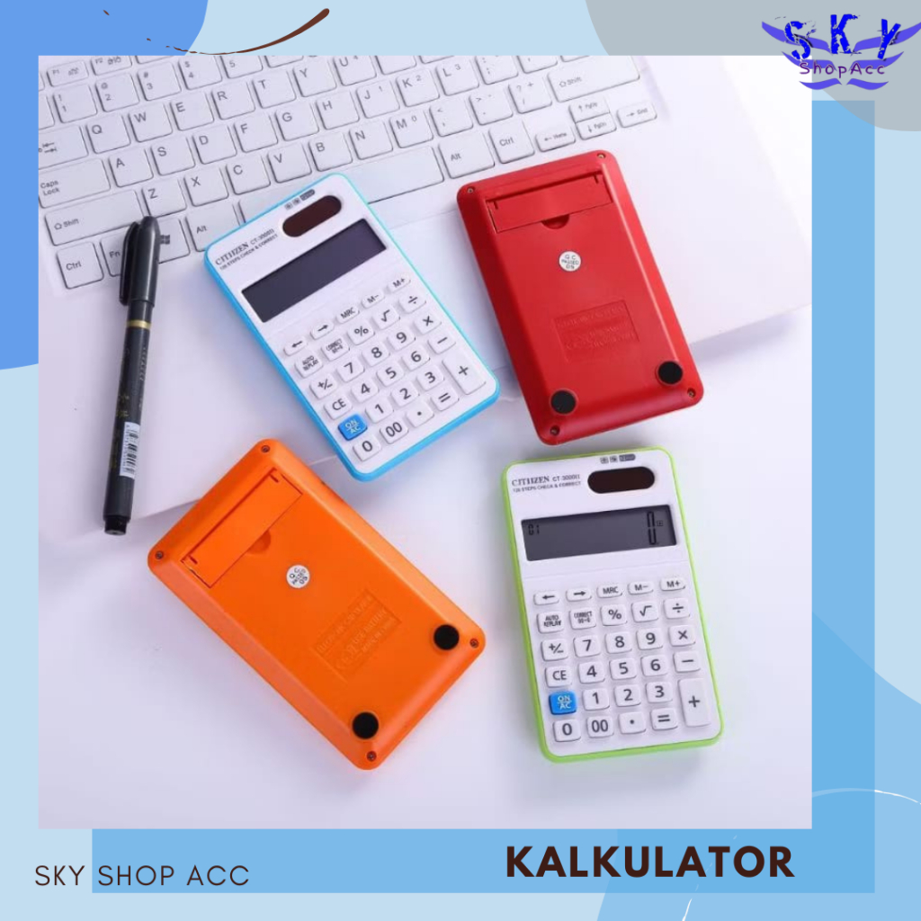 

CT-3000 Citizen Kalkulator Pocket Mini