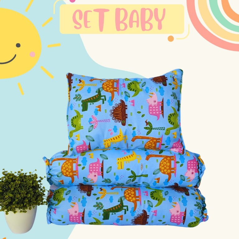SARUNG Bantal dan Guling Bayi Minimalist (COVER ONLY) -Shafiyyah.sarban -