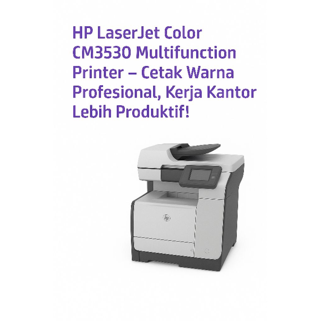 Printer hp LaserJet cm3530 multifungsi