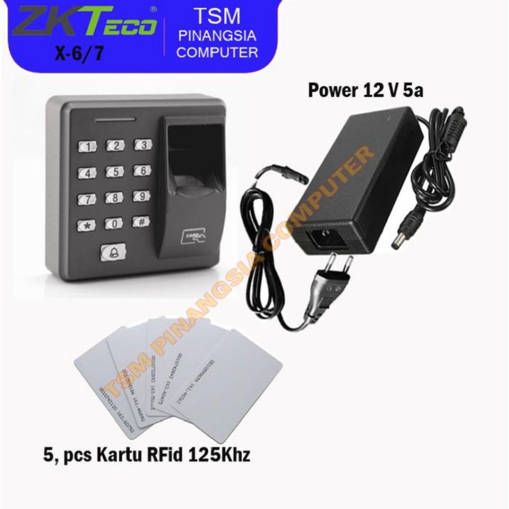 Reader Access Control ZKTeco X6 / X7 - Access Door Fingerprint
