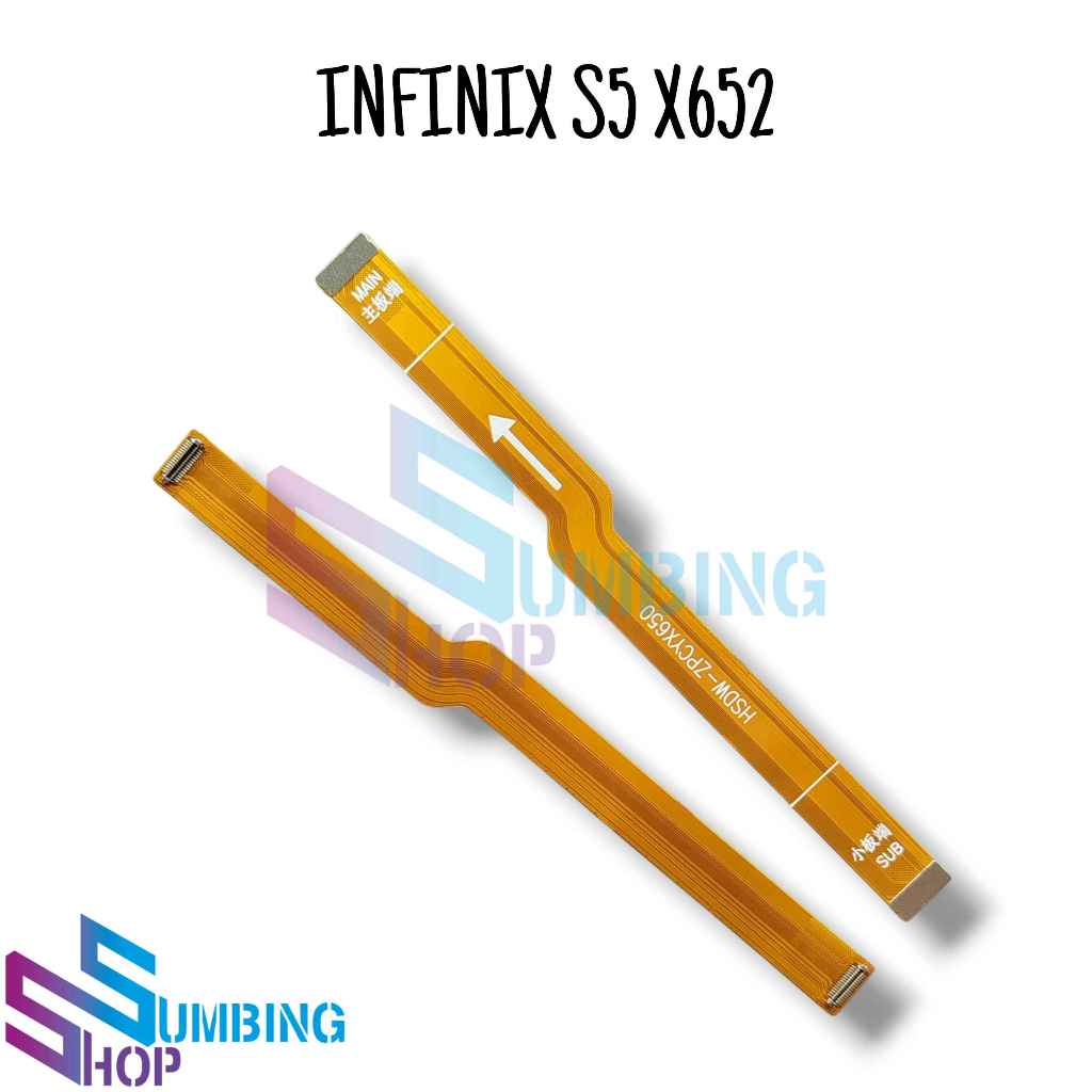 Flexible Ui Board Infinix S5 X625 Fleksibel Penghubung Mesin Konektor Charger