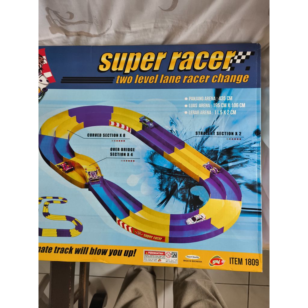 Trek Tamiya 2 Jalur Panjang 435cm