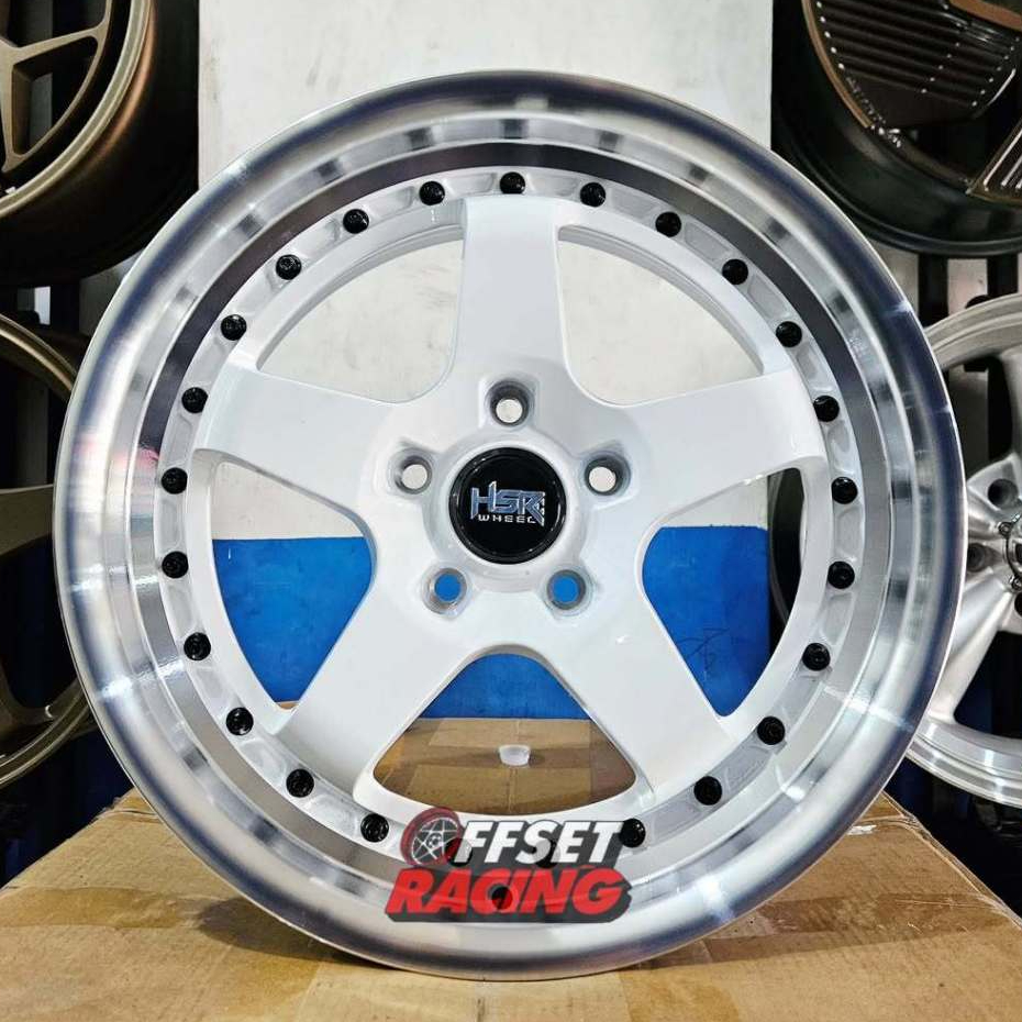 Velg HSR R17 Mobil Ertiga Innova HRV Xpander Rush Velg Mobil HSR BOB Ring 17 Lubang 5