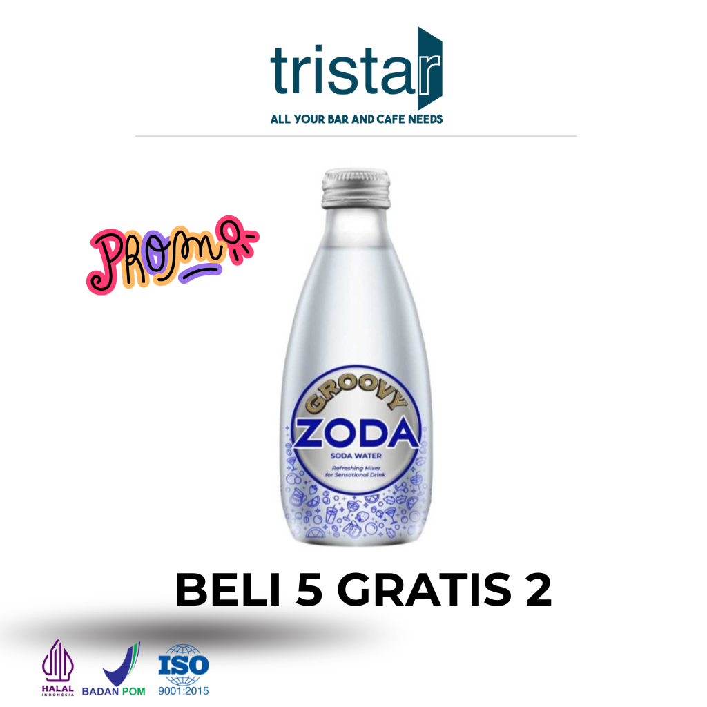 

Zoda Sparkling Water Minuman Soda Air Soda Zoda 250 ml termurah