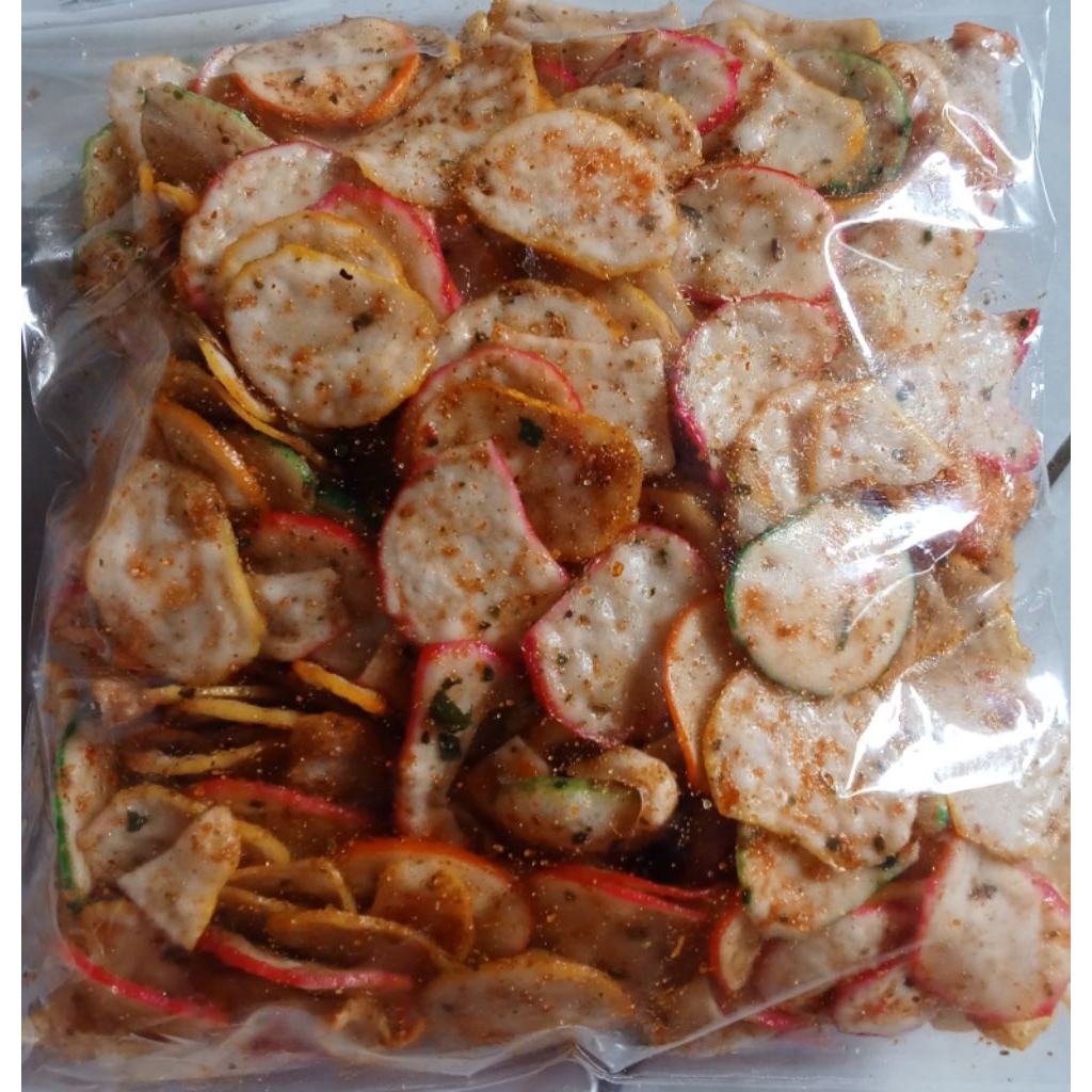 

krupuk seblak kering pedas jeruk nipis