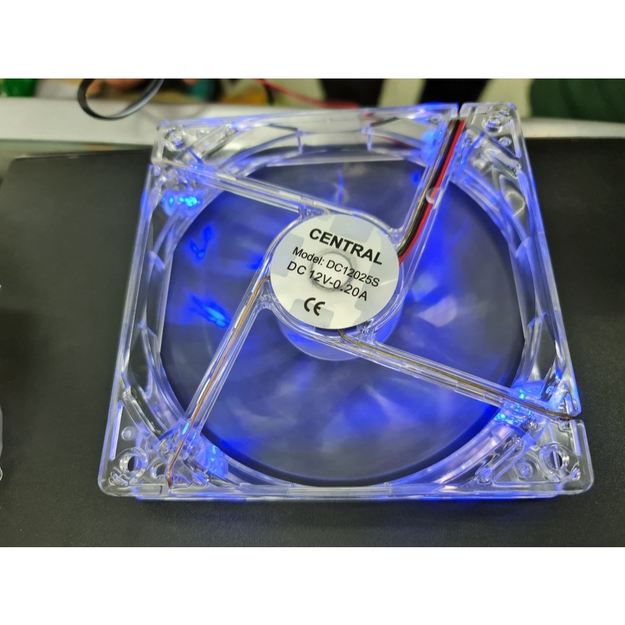 COOLING FAN 12CM LED/EXTRA FAN 12CM LED/FAN CASING 12CM LED