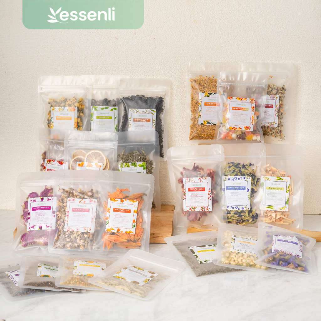 

ESSENLI Flower Tea / Teh Bunga kemasan 10gr,25gr