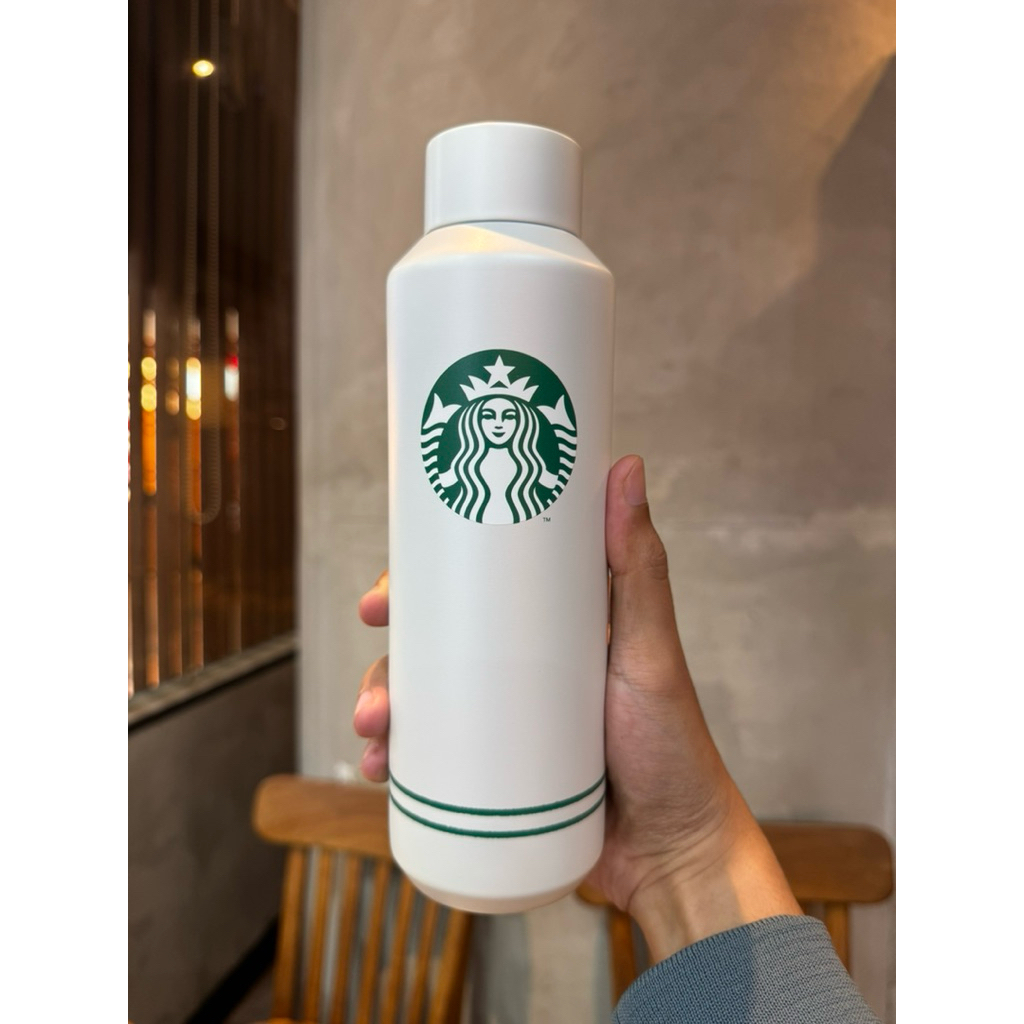 Tumbler Starbucks White Know Your Brew Line 20oz/591ml/Venti