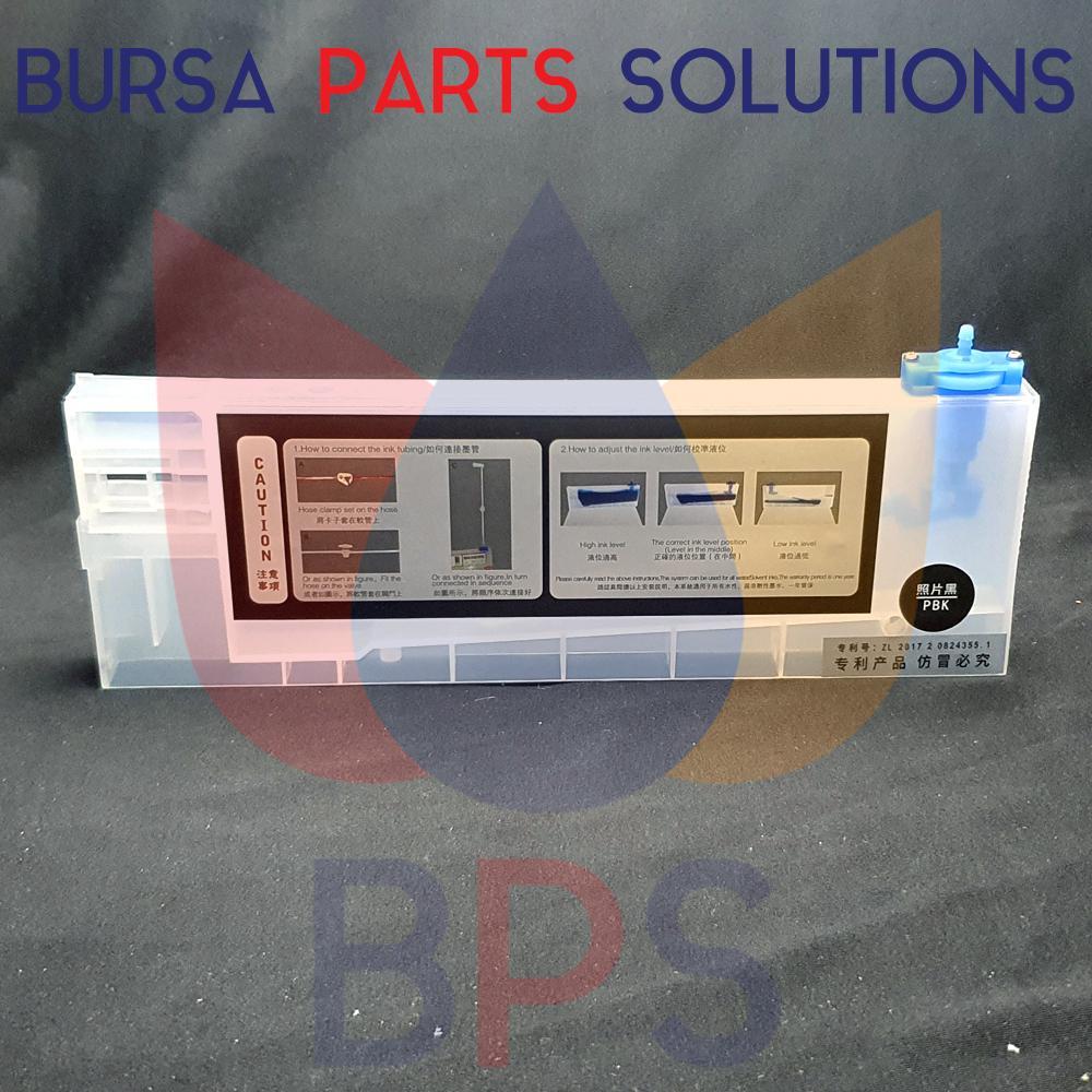 Ink Catridges With Ink Float - Black / Katrid Tinta Mesin Digital Printing Indoor - Hitam