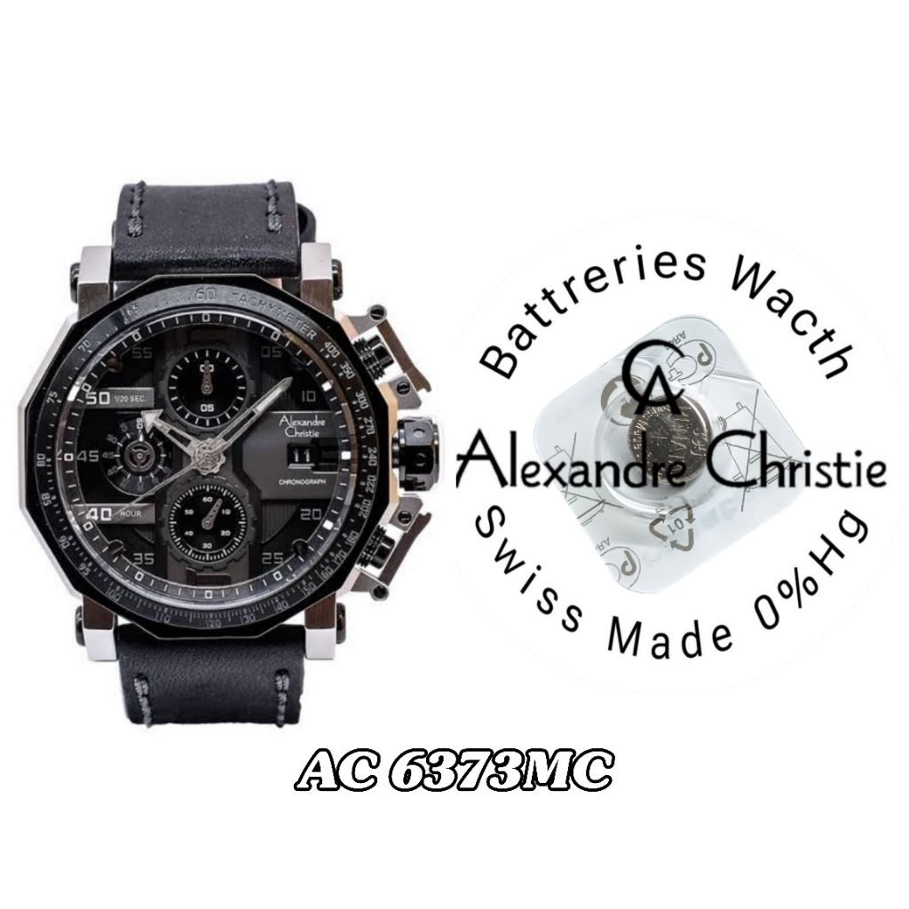 battrai jam tangan Alexandre Christie 6373mc battrai jam tangan pengganti battrai original