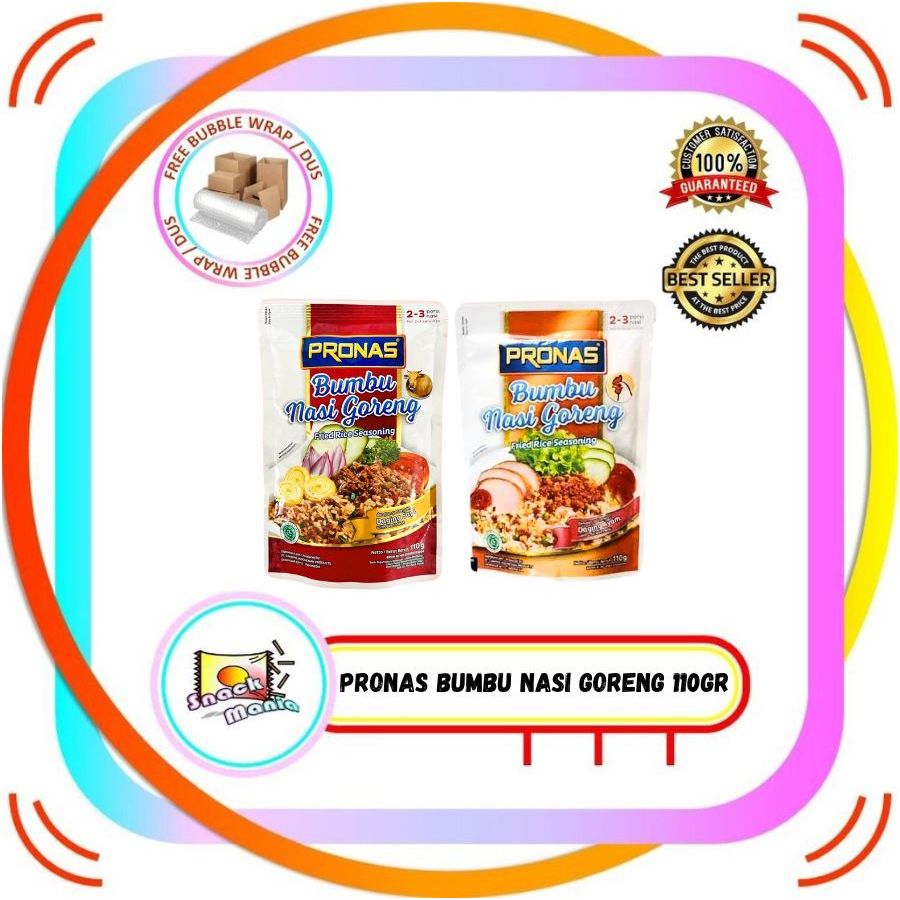 

Pronas Bumbu Nasi Goreng Daging Sapi Ayam Pouch ~ 110 gr Fried Rice Seasonings