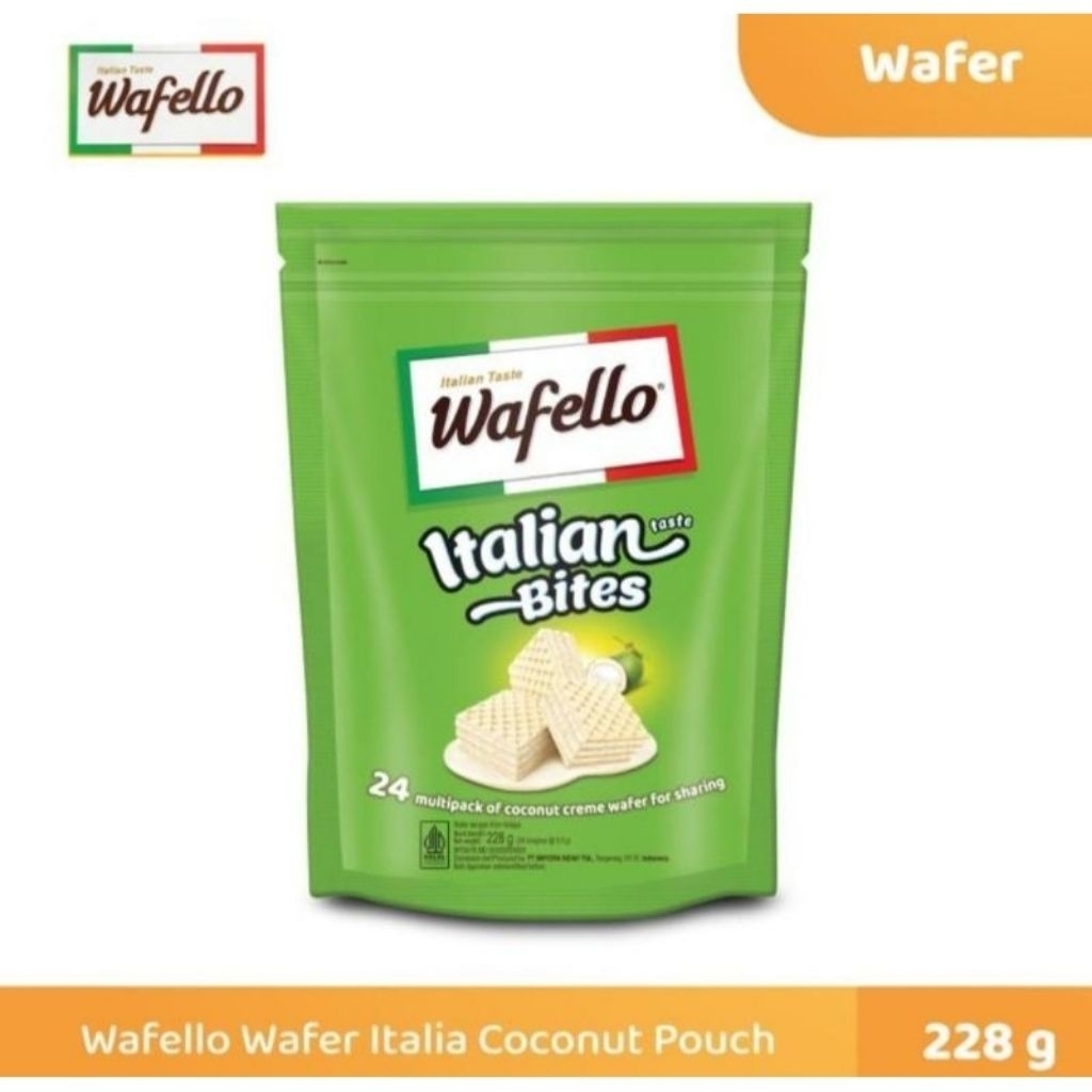 

wafello coconut creme Italian bite 24pck