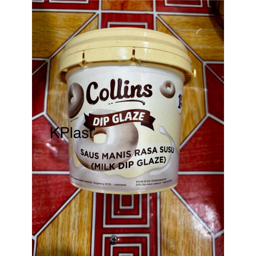 

Collins Dip Glaze Saus Manis Rasa Susu (Milk Dip Glaze) 1 kg