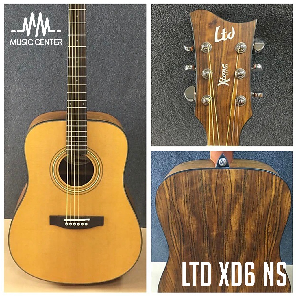 Gitar Akustik LTD XD6 NS Original