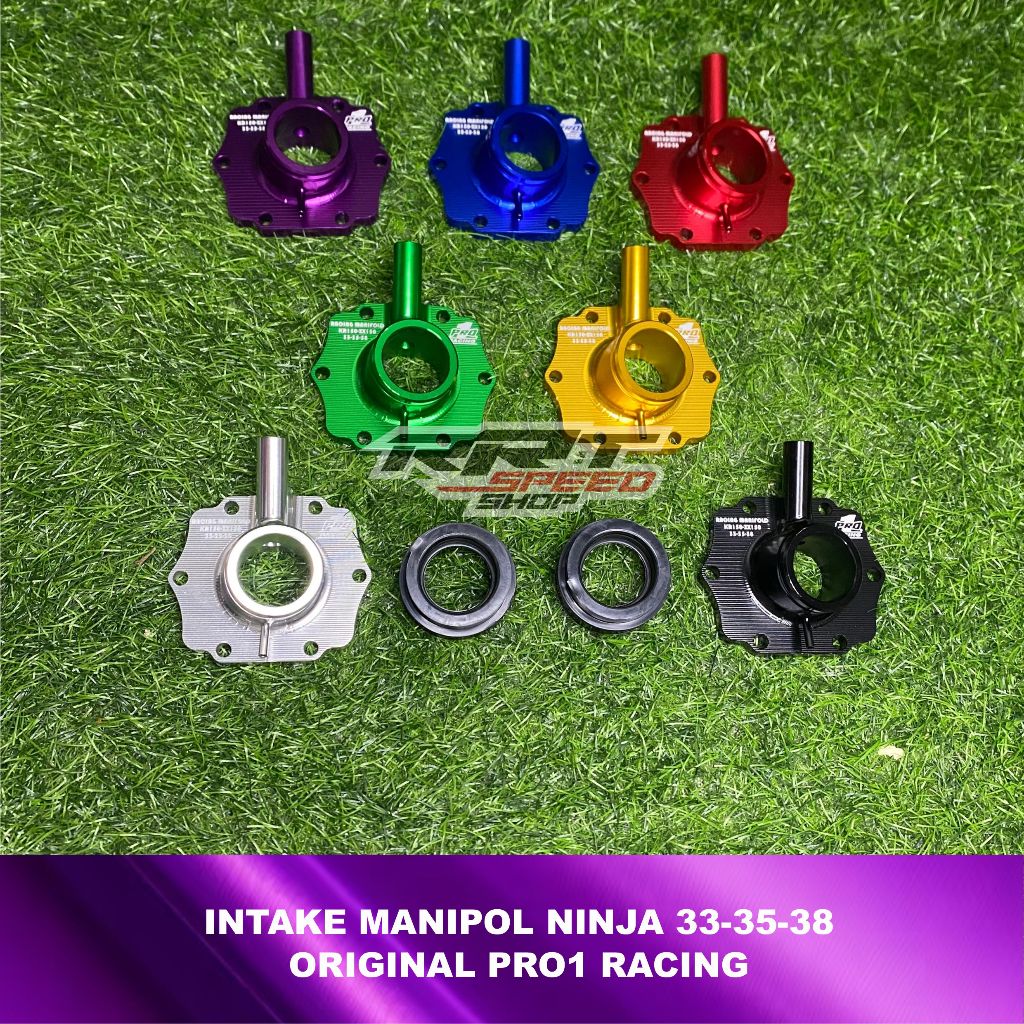 KARET INTAKE MANIPOL CNC PANJANG PENDEK KAWASAKI NINJA R RR PWK PJ KARBU 33 35 38 MM SPR RACING & PR